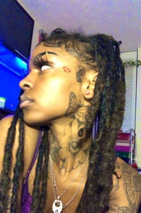 𝙋𝙄𝙉 𝙪𝙧𝙗𝙖𝙣𝙗𝙧𝙖𝙩𝙩𝙞𝙚 ૮₍˃̵֊ ˂̵ ₎ა Face Tattoos For Women Black Girls