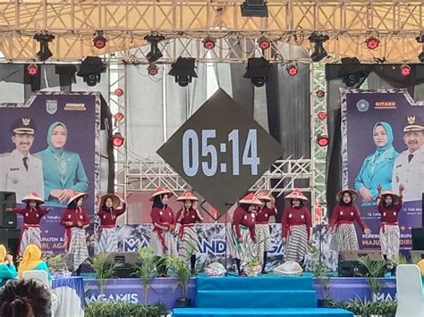 Jambore Kader PKK Dimeriahkan Lomba Yel Yel Pemerintah Kabupaten Banjar