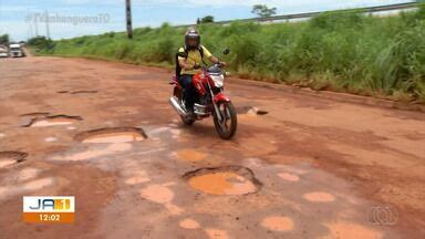 JA 1ª Edição TO Entrada de Palmas pela BR 010 está cheia de buracos