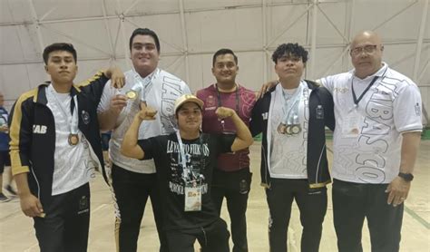 Tabasco Consigue Medallas En Levantamiento De Pesas Durante Juegos Conade