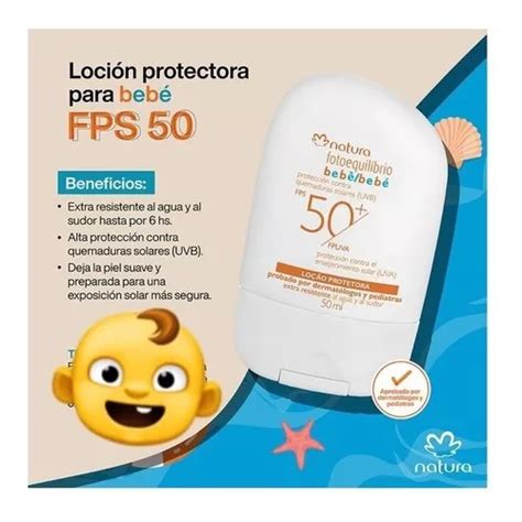 Protector Solar Fotoequilibrio Fps Ni Os Bebe Natura