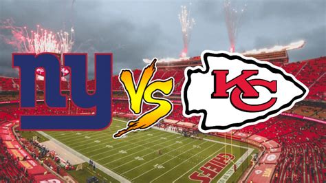 Giants Vs Chiefs Dónde Y Cuándo Ver En Vivo Semana 8 De La Nfl