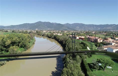 Toscana Iniziati A Pisa I Lavori Del Ponte Ciclopedonale Tra Riglione