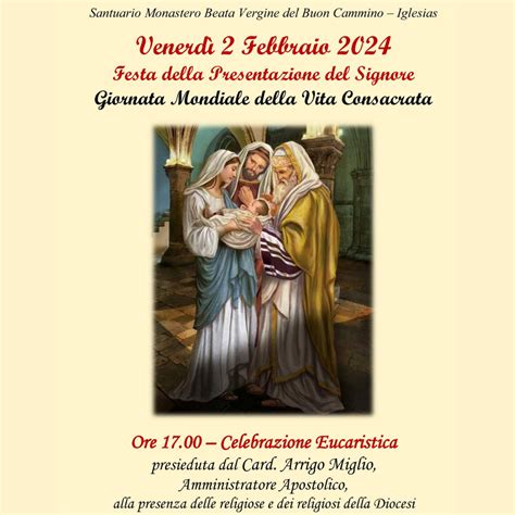 Giornata Mondiale Della Vita Consacrata Diocesi Di Iglesias