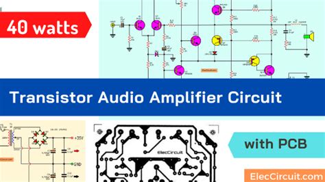 Simple Audio Amplifier Circuit Diagram Using Transistor Pdf - IOT ...