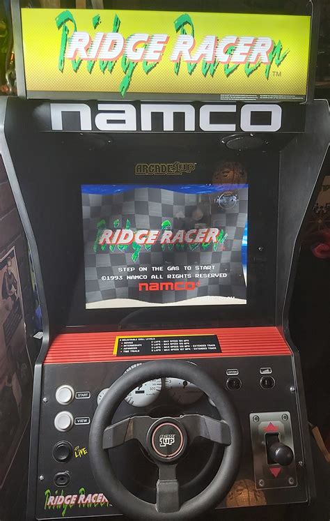 Arcade 1up Ridge Racer Namco Decal Etsy