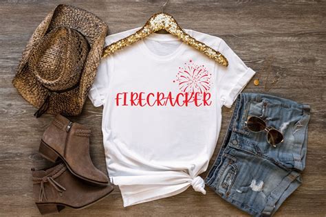 Firecracker Shirt Fourth Of July Shirt Womens 4th Tee Etsy