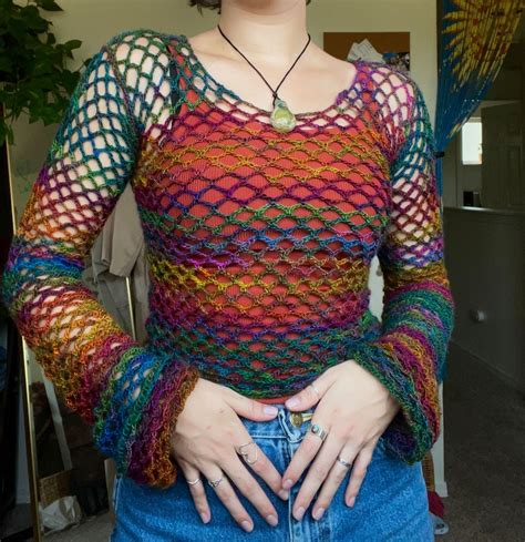 Best 13 A Hot Mesh Top PDF Crochet Pattern Artofit