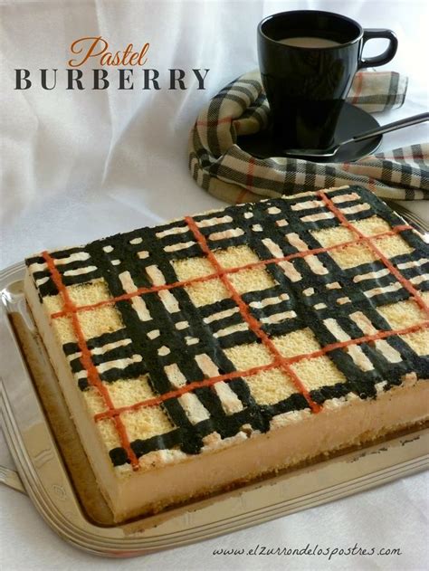 Pastel Diseño Burberry Tartas Decoración de pasteles Dulces