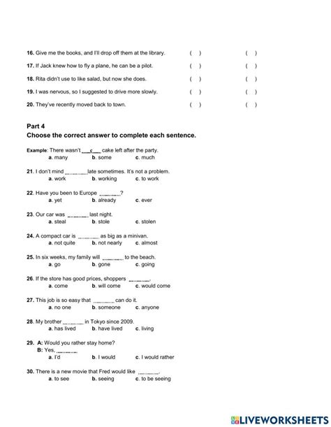 Final Exam Tn2 Review Worksheet Live Worksheets