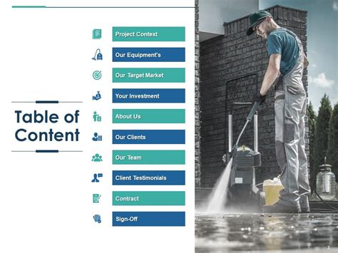 Pressure Washing Proposal Template Powerpoint Presentation Slides