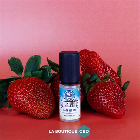 Arôme Fraise des Bois SuperVape La Boutique CBD