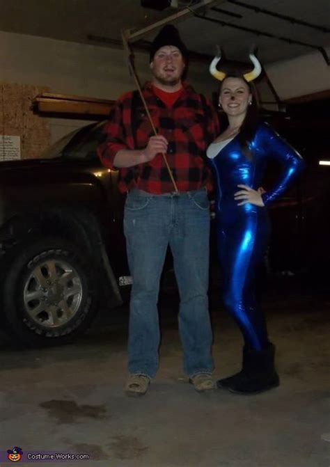 Paul Bunyan And His Babe The Blue Ox Costume Photo Babe The