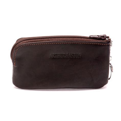 Porte monnaie homme Arthur Aston Pablo Cuir Châtaigne 3555035890890