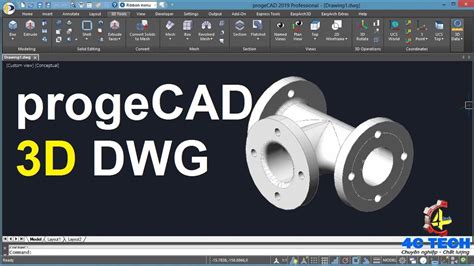 Progecad D Thi T K Cad D Tr N Ph N M M Progecad Youtube