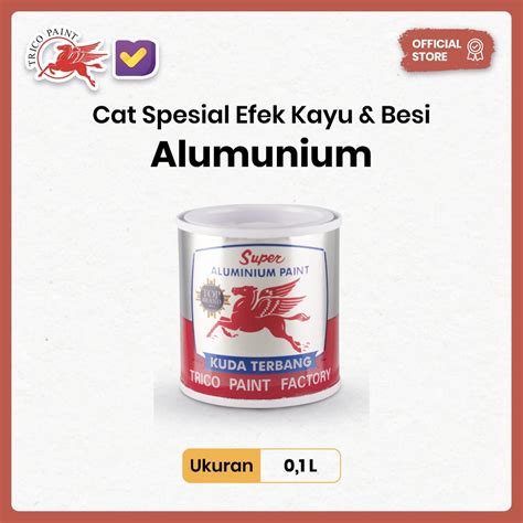 Jual Cat Kuda Terbang Cat Aluminium Paint Cat Kayu Besi 0 1