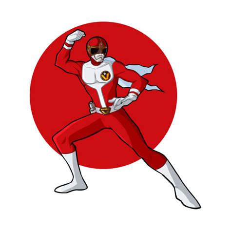 google red  tokusatsu  shirt teepublic