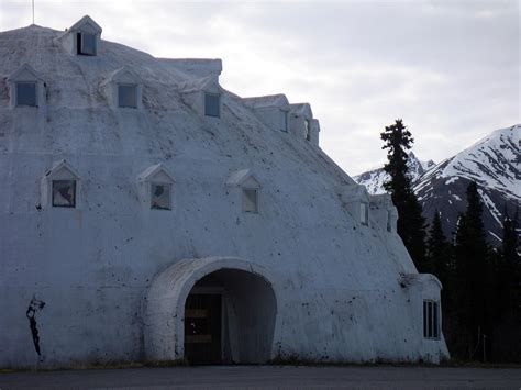 Deserted Places: An abandoned igloo hotel in Alaska