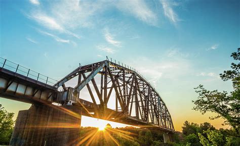 Sunset And Bridge Photograph by Jordan Hill | Fine Art America