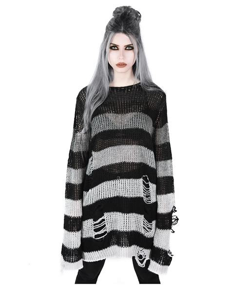 KILLSTAR Grady Knit Sweater Gothic Fashion Horror Shop