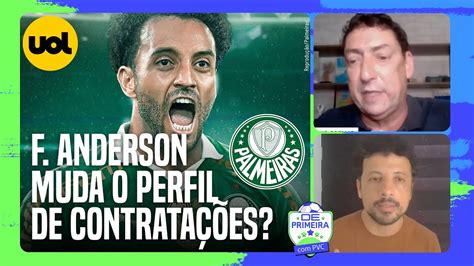 FELIPE ANDERSON MUDA O PERFIL DE CONTRATAÇÕES DO PALMEIRAS PVC E ANDRÉ