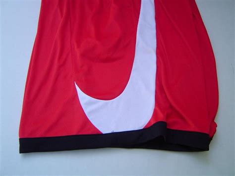 New Mens Nike Red Dri Fit Loose Fit Knee Length Shorts Size Xxl Ebay