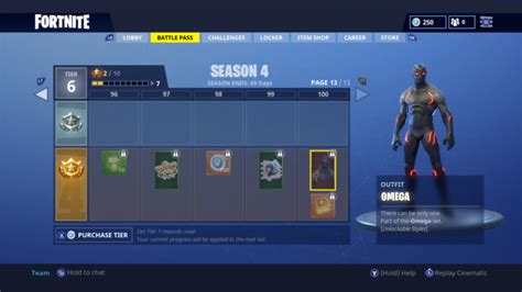 Fortnite: What the Season 4 Tier 100 Reward Is