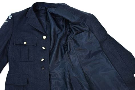 Genuine British Military Formal Jacket Air Force RAF blue military ...