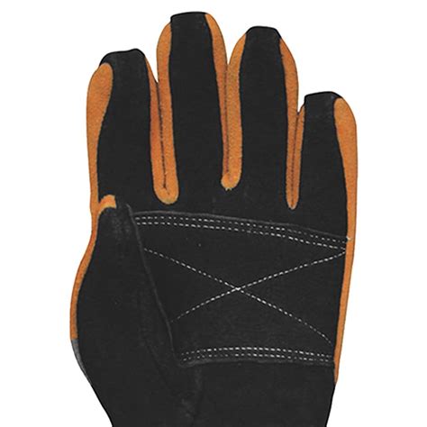 Rollover Finger Tips Structural Firefighting Gloves With Wristlet Nfpa