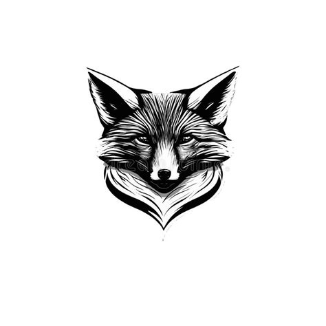 Fox Logo Vector, with Simple Colors Stock Vector - Illustration of ...