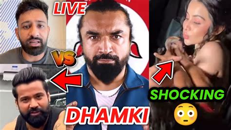 Ajaz Khan LIVE REPLY To Rajveer Fitness Rajat Dalal Urfi Javed