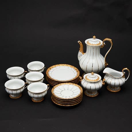 Ernst August Leuteritz For Meissen Coffee Service