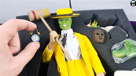 Jim Carrey The Mask Deluxe DX Dark Toys 1 6 Scale Figure Unboxing And