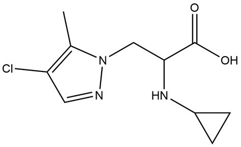 CAS 1341373 05 4 1H Pyrazole 1 propanoic acid 4 chloro α