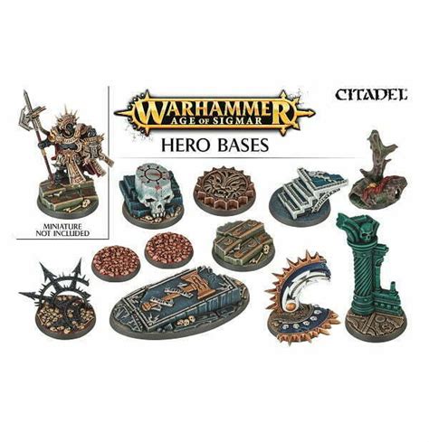 Warhammer Age Of Sigmar Hero Bases Alchemists Workshops