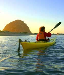 Morro Bay Sunset Kayak Tour Near Pismo Beach