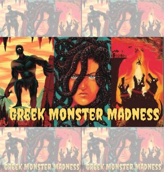 Greek Mythology Monster Brochure The Lightning Thief Docx Pptx