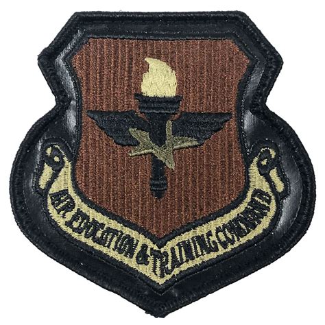 Air Force Patch Air Education And Training Command Ocp With Leather