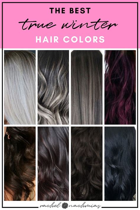 The Best Hair Colors For True Winter Winter Hair Color Winter