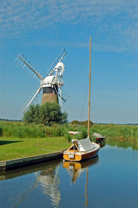 Sur Les Rivi Res Des Broads Pendant Un Voyage Linguistique En