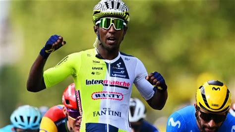 Eritreas Biniam Girmay Becomes First Black African To Win Tour De