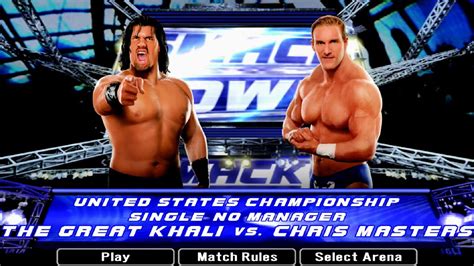 WWE Smackdown Vs Raw 2008 The Great Khali Vs Chris Masters United