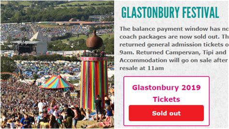 GLASTONBURY Resale