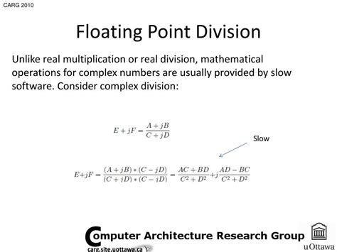 Ppt A Floating Point Divider For Complex Numbers In The Nios Ii Powerpoint Presentation Id