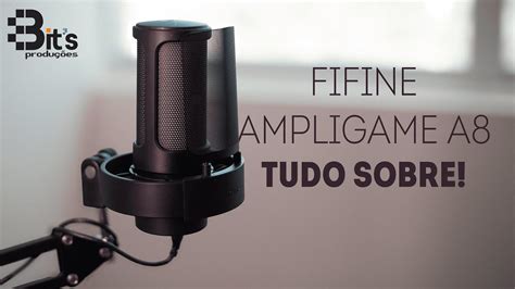 Fifine Ampligame A8 O MELHOR MICROFONE USB CUSTO BENEFÍCIO YouTube