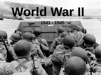 APUSH Power Presentation: World War II by The History Haus | TPT