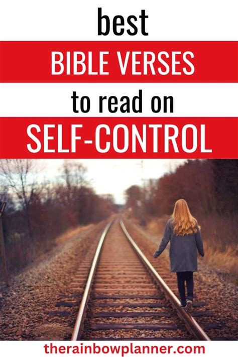 What Does The Bible Say About Self Control With Scriptures The