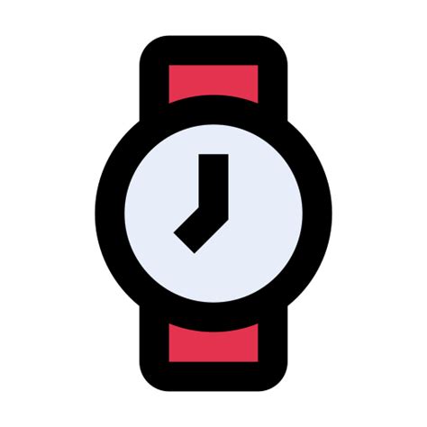 Wristwatch Vector Stall Lineal Color Icon