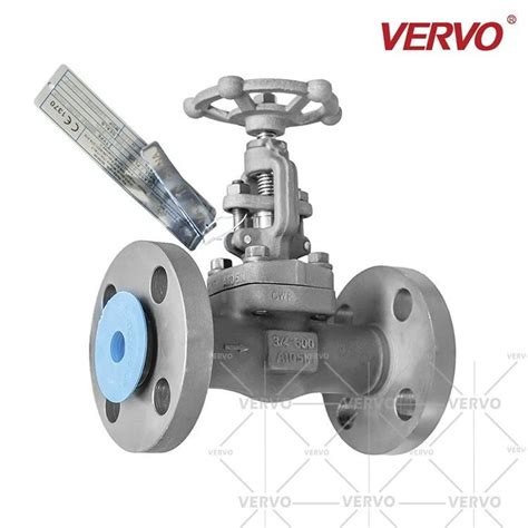 Astm A105n Globe Valve 34in Dn20 Cl600 Pn100 Bs 5352 Rf Vervo