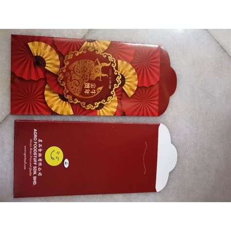 Agro Foodstuff Ang Pao Red Packet Pcs Shopee Malaysia